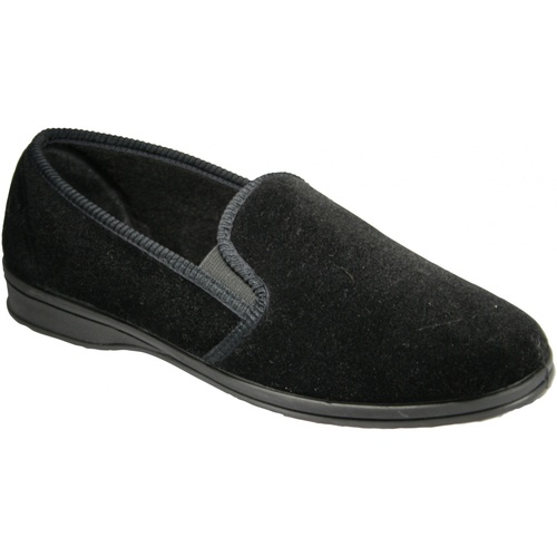 Scarpe Uomo Pantofole Mirak Shepton Slip-On Nero