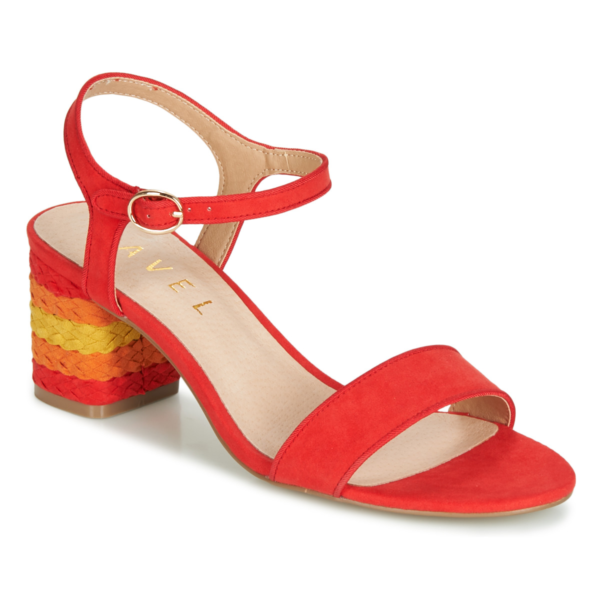 Shoes Women Sandals Ravel CLEMONT Orange