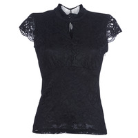 Clothing Women Blouses Morgan DNEMA Black