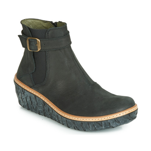 Shoes Women Mid boots El Naturalista MYTH YGGDRASIL Black