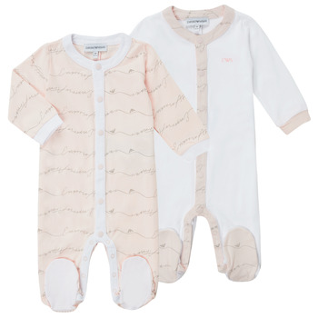 Clothing Girl Sleepsuits Emporio Armani Alec Pink