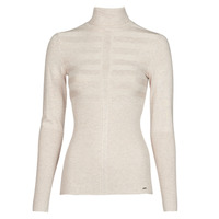 Clothing Women jumpers Morgan MENTOS Beige