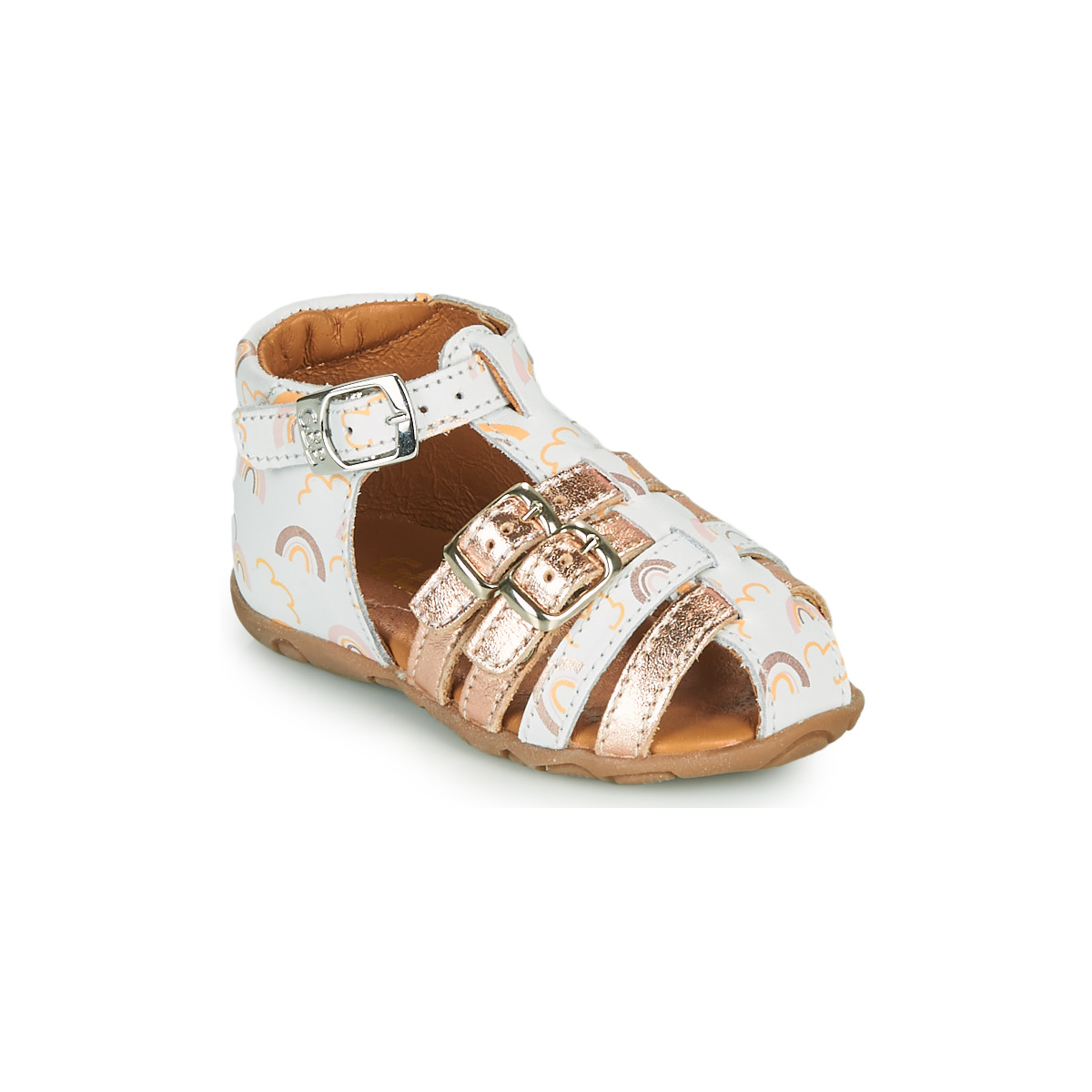 Shoes Girl Sandals GBB RIVIERA White