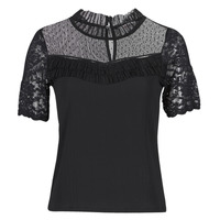 Clothing Women short-sleeved t-shirts Morgan DANY Black