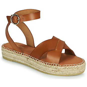 Shoes Women Sandals Maison Minelli TRONUIT Brown