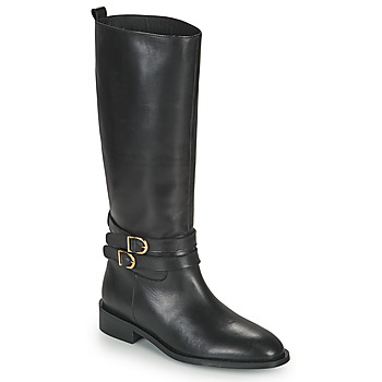 Shoes Women Boots JB Martin AMUSEE Veal / Black