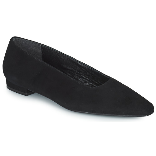 Shoes Women Ballerinas JB Martin SAGE Goat / Velvet / Black