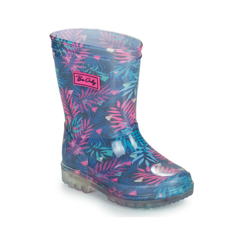 Shoes Girl Wellington boots Be Only BINTOU Blue / Pink