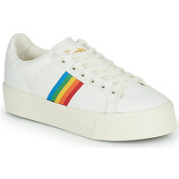 Shoes Women Low top trainers Gola ORCHID PLATFORM RAINBOW White / Multicolour