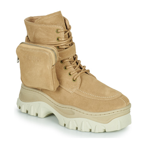 Shoes Women Mid boots Bronx JAXSTAR MID Beige