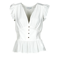 Clothing Women Blouses Morgan OBBY White