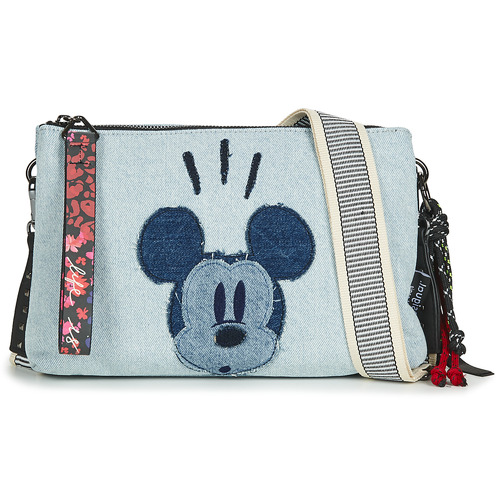 Bags Women Shoulder bags Desigual MICKEY DENIM DORTMUND Jeans