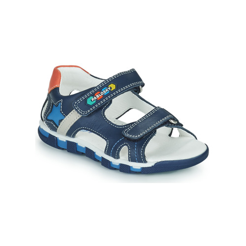 Shoes Boy Sandals Pablosky TARA Blue