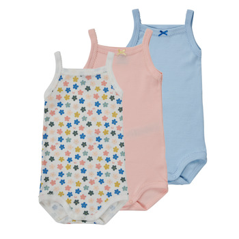 Clothing Girl Sleepsuits Petit Bateau ALOYSIA Multicolour