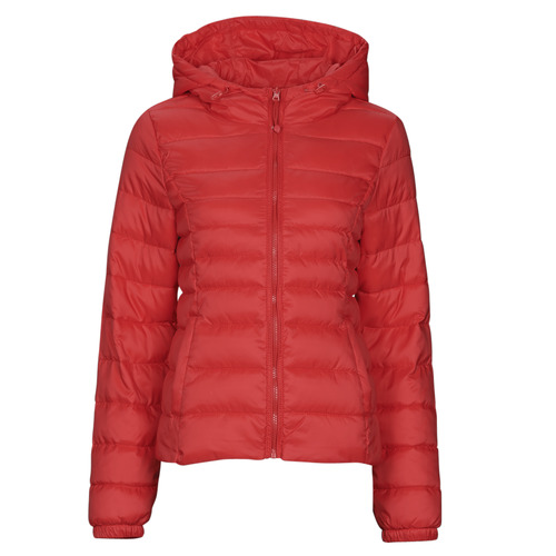 Clothing Women Duffel coats Only ONLTAHOE HOOD JACKET OTW NOOS Red