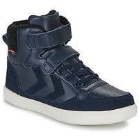 Shoes Children High top trainers hummel STADIL WINTER HIGH JR Marine