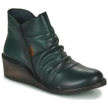 Shoes Women Mid boots Dream in Green SOULANE Green