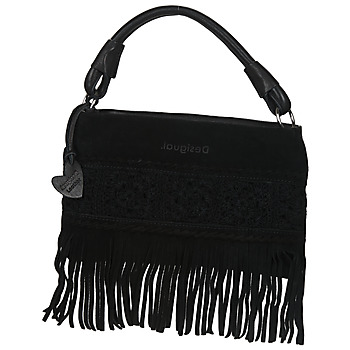 Bags Women Shoulder bags Desigual BOLS_CROCHET OTTERLO Black