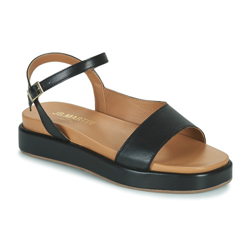 Shoes Women Sandals JB Martin LUCE Nappa / Black