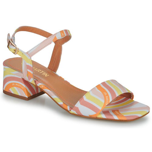 Shoes Women Sandals JB Martin 1VALSER Tiss / Bonbon