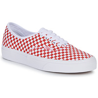 Shoes Low top trainers Vans AUTHENTIC Red / White