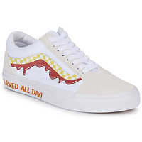 Shoes Low top trainers Vans OLD SKOOL White / Red