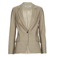 Clothing Women Jackets / Blazers Morgan VALOU Beige