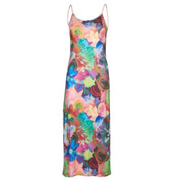 Clothing Women Long Dresses Desigual VEST_TULIPA Multicolour