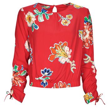 Clothing Women Blouses Desigual BLUS_LANDI Red