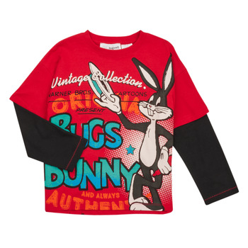 Clothing Boy Long sleeved shirts Desigual TS_BUGS Red