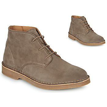 Shoes Men Mid boots Selected SLHRIGA NEW SUEDE DESERT BOOT Brown