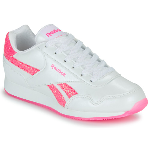 Shoes Girl Low top trainers Reebok Classic REEBOK ROYAL CL JOG 3.0 Banc / Pink