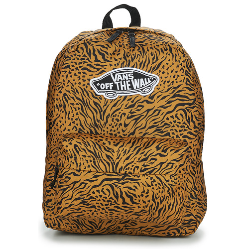 Bags Women Rucksacks Vans WM REALM BACKPACK Camel / Black