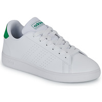 Shoes Children Low top trainers Adidas Sportswear ADVANTAGE K White / Green