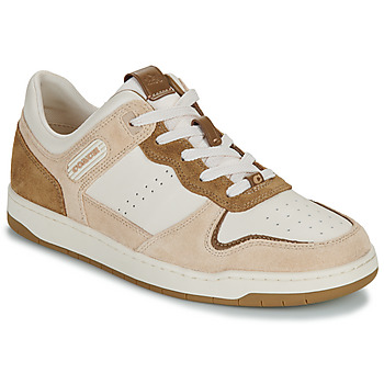 Shoes Women Low top trainers Coach C201 Beige