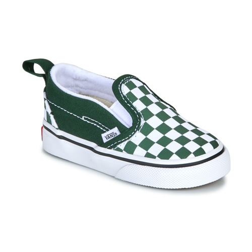 Shoes Children Slip ons Vans TD Slip-On V Green