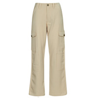 Clothing Women Cargo trousers Desigual LIVERPOOL Beige