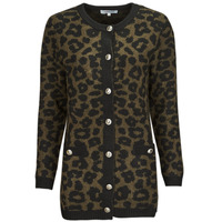 Clothing Women Jackets / Cardigans Morgan MIRENA Brown / Black