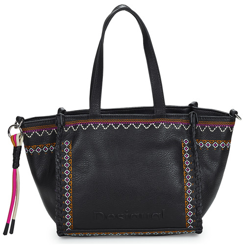 Bags Women Shopper bags Desigual RIGOBERTA GUIMAR MINI Black