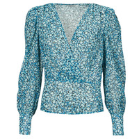 Clothing Women Blouses Morgan OLAGO Blue