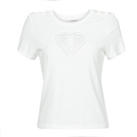 Clothing Women short-sleeved t-shirts Morgan DISTRI White