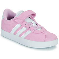 Shoes Girl Low top trainers Adidas Sportswear VL COURT 3.0 EL C Pink