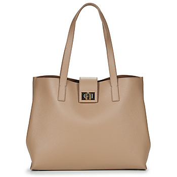 Bags Women Shopper bags Furla FURLA 1927 L TOTE 36 SOFT Beige