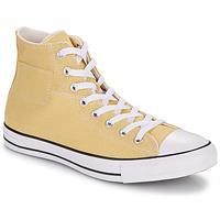 Shoes Men High top trainers Converse CHUCK TAYLOR ALL STAR CANVAS & JACQUARD Beige