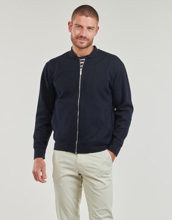 Clothing Men Blouses Selected SLHMACK SWEAT BOMBER Marine