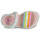 Shoes Girl Sandals Pablosky  White / Multicolour