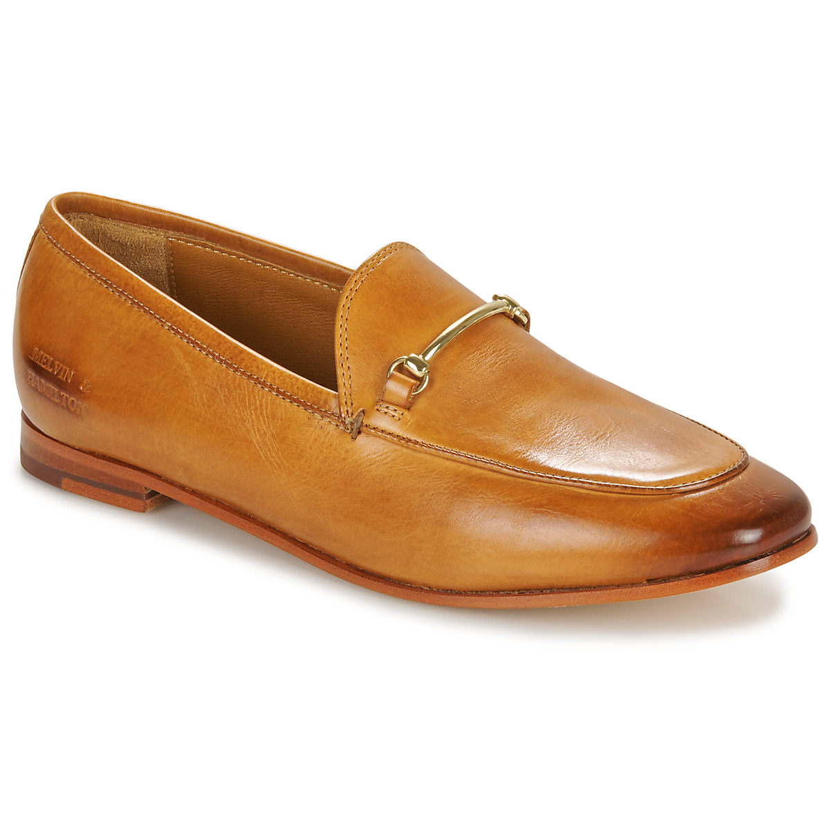 Shoes Women Loafers Melvin & Hamilton SCARLETT 22 Cognac