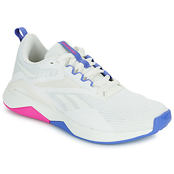 Shoes Women Fitness / Training Reebok Sport NANOFLEX TR 2 White / Pink