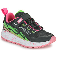 Shoes Girl Low top trainers Primigi B&G STORM GTX Black / Pink / Green