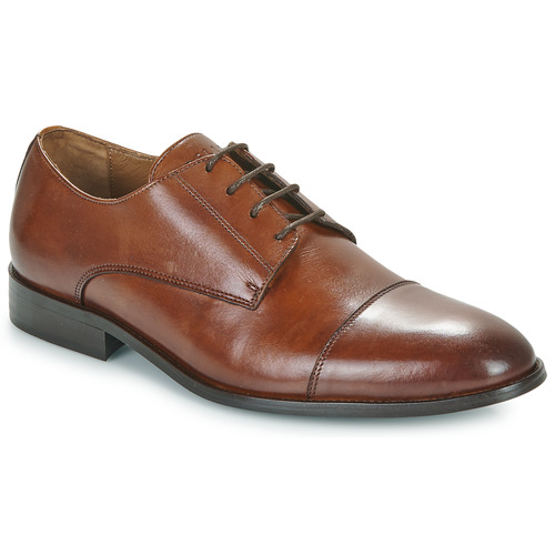 Shoes Men Derby shoes Pellet BREST Veal / Smooth / Cognac